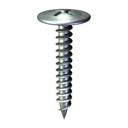 GRIP-RITE #8 x 1/2 in Phillips Truss Machine Screw, Plain Steel NMTD8121